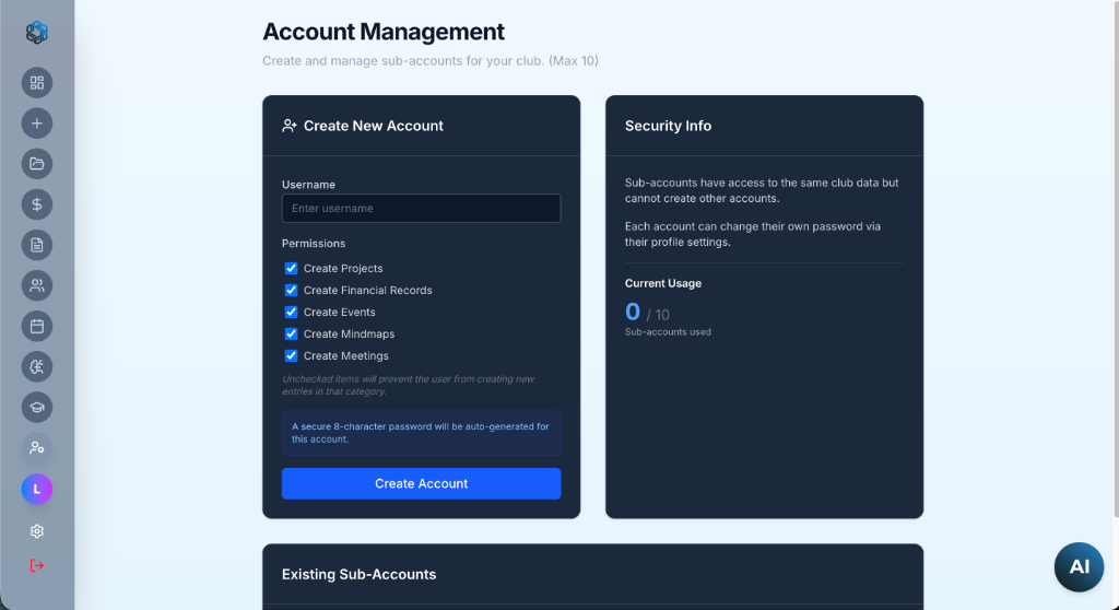 Account Management