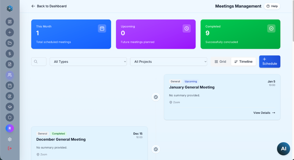 Streamlined Meetings